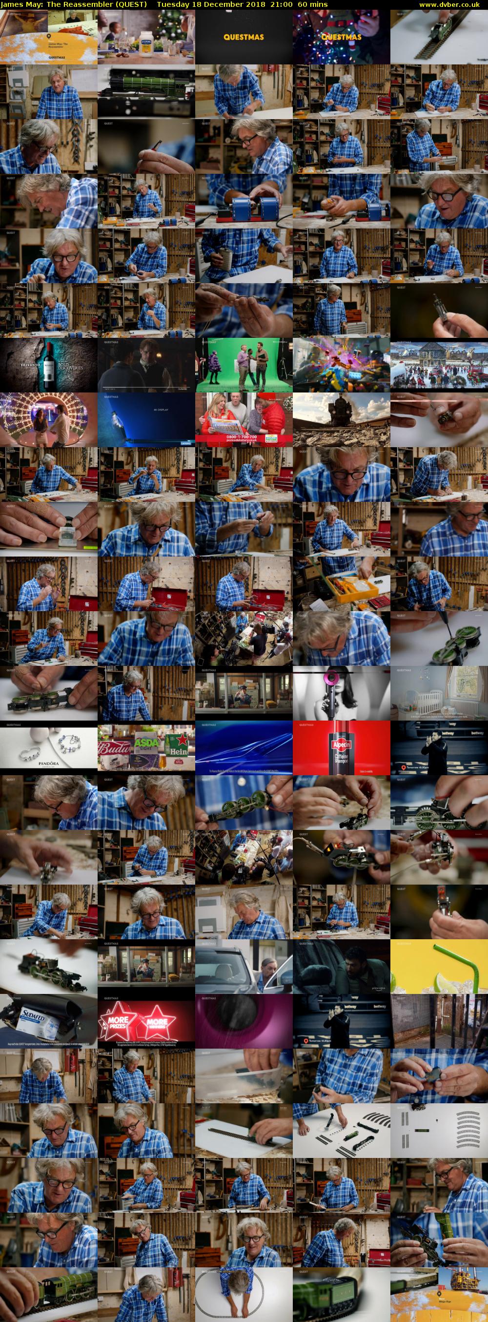 James May: The Reassembler (QUEST) Tuesday 18 December 2018 21:00 - 22:00