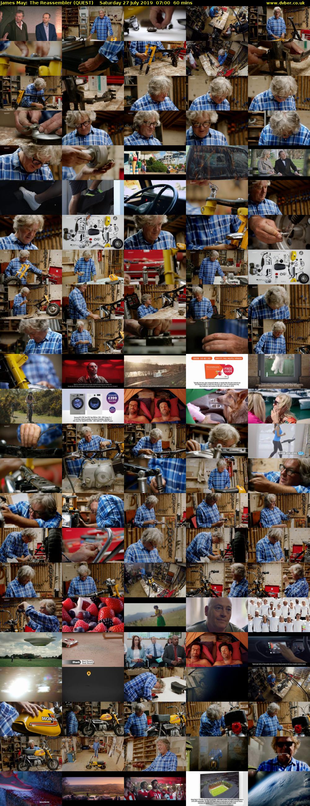 James May: The Reassembler (QUEST) Saturday 27 July 2019 07:00 - 08:00