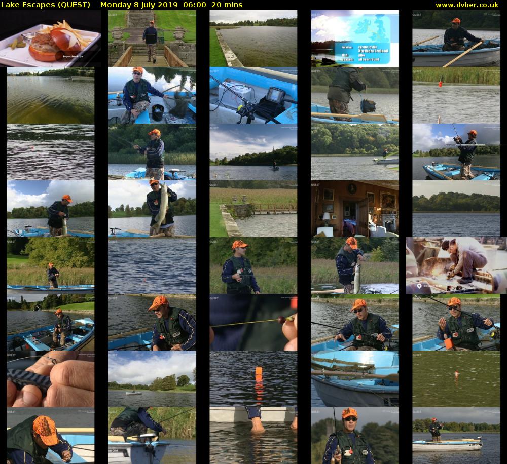 Lake Escapes (QUEST) Monday 8 July 2019 06:00 - 06:20