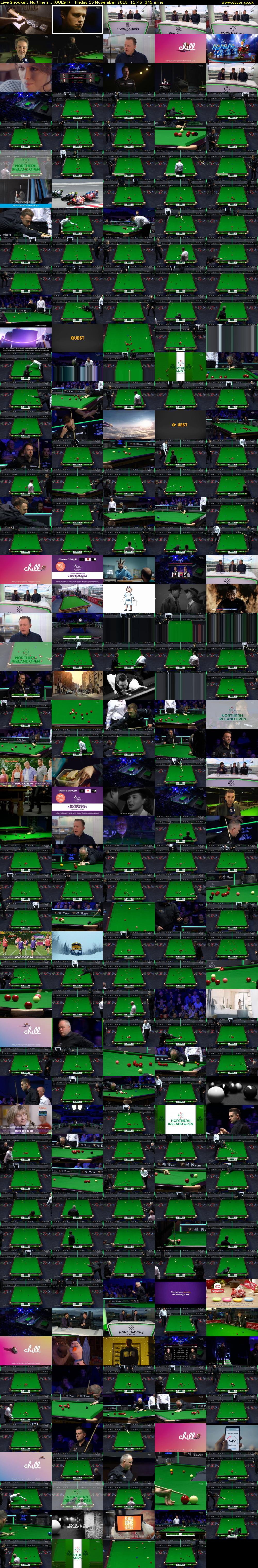 Live Snooker: Northern... (QUEST) Friday 15 November 2019 11:45 - 17:30