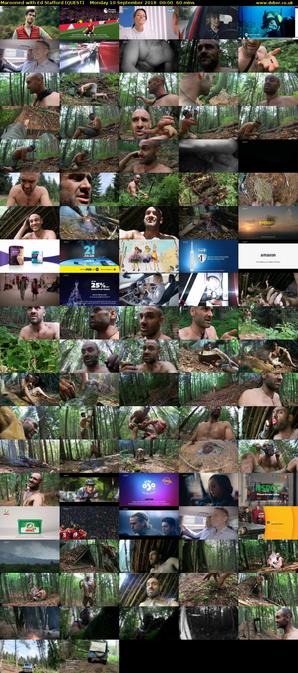 Marooned with Ed Stafford (QUEST) Monday 10 September 2018 00:00 - 01:00