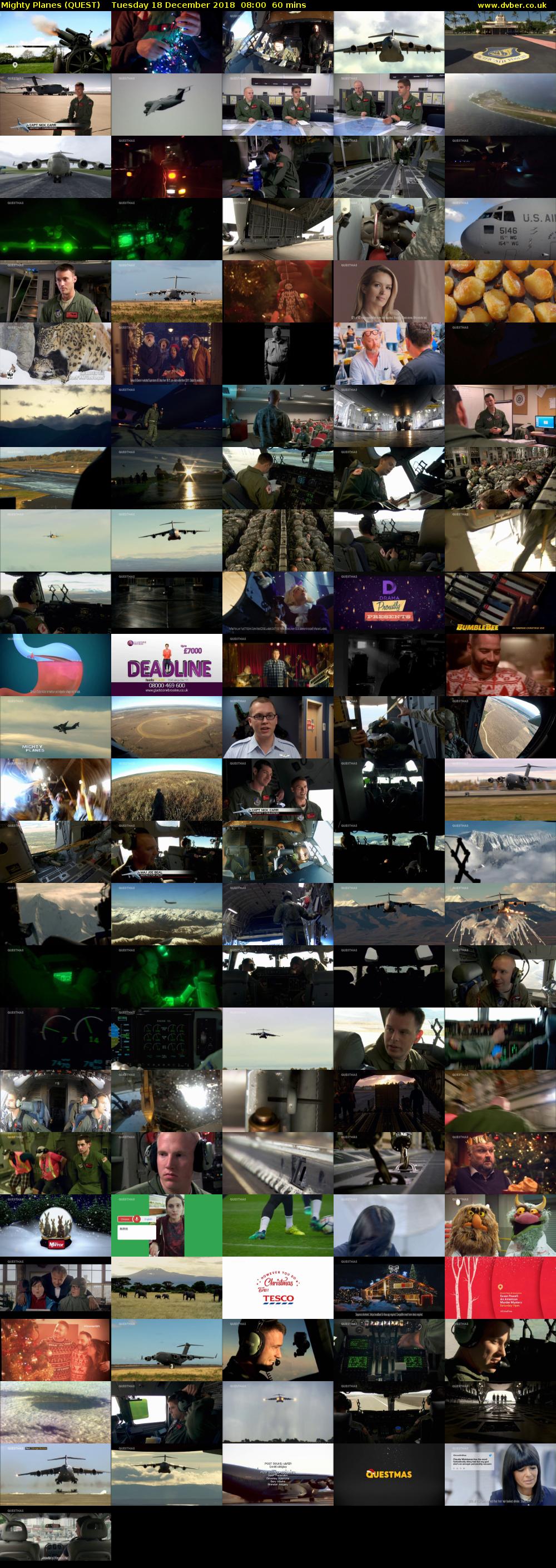 Mighty Planes (QUEST) Tuesday 18 December 2018 08:00 - 09:00