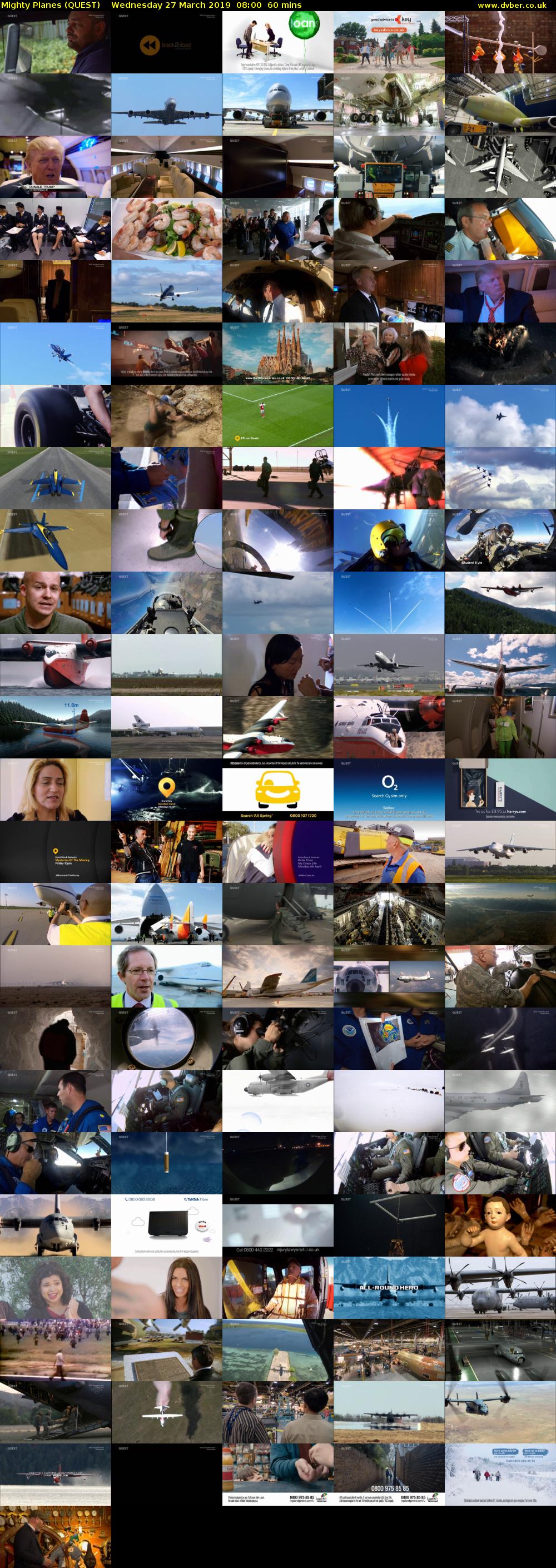 Mighty Planes (QUEST) Wednesday 27 March 2019 08:00 - 09:00