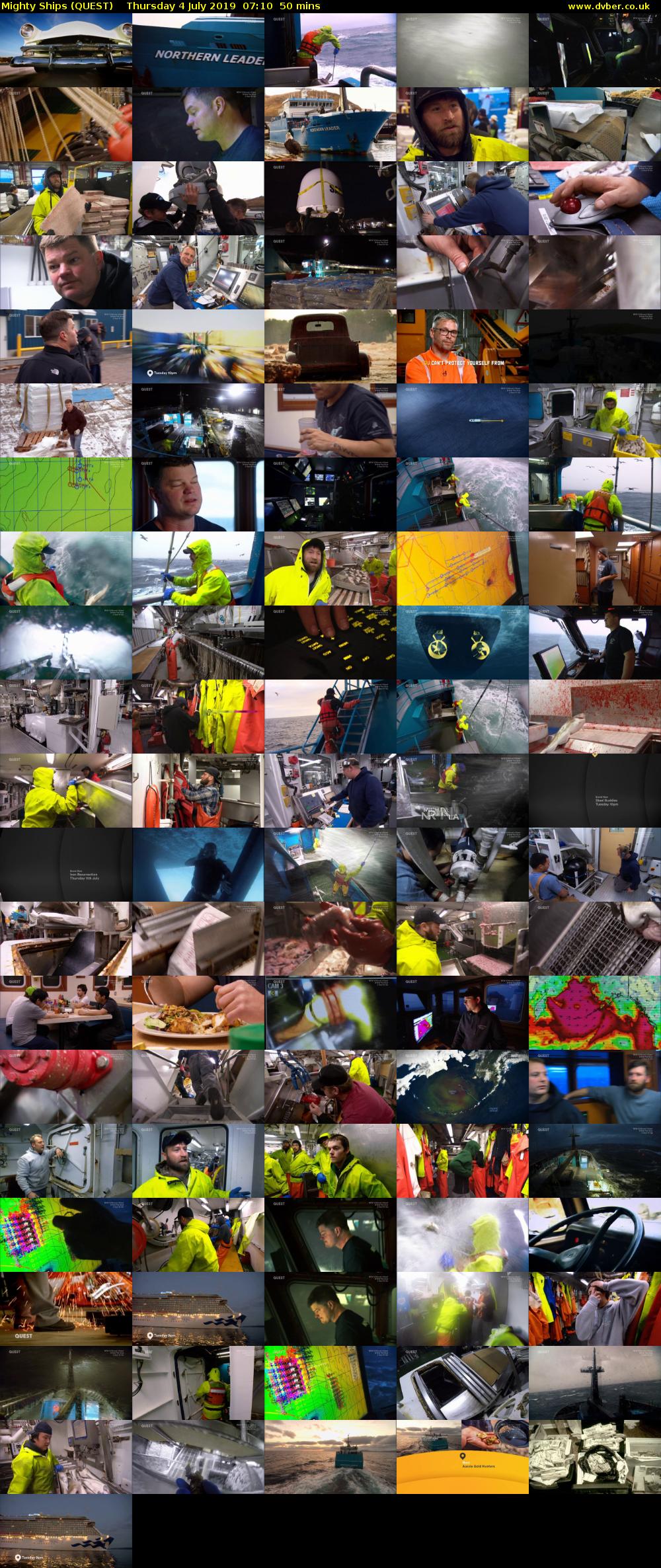Mighty Ships (QUEST) Thursday 4 July 2019 07:10 - 08:00