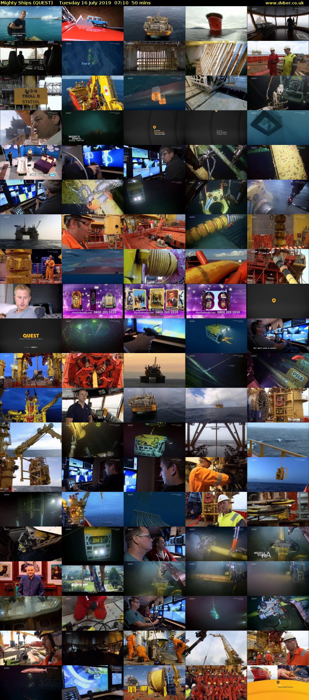 Mighty Ships (QUEST) Tuesday 16 July 2019 07:10 - 08:00