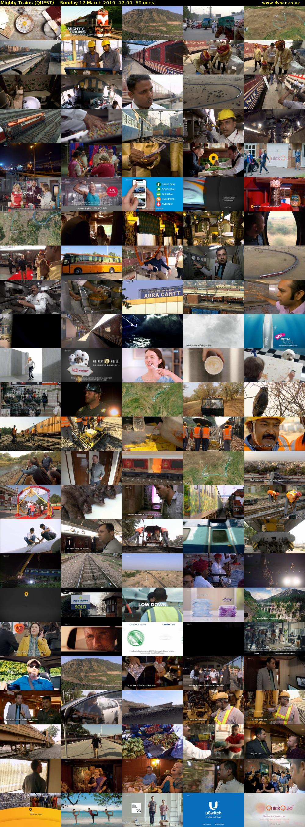 Mighty Trains (QUEST) Sunday 17 March 2019 07:00 - 08:00