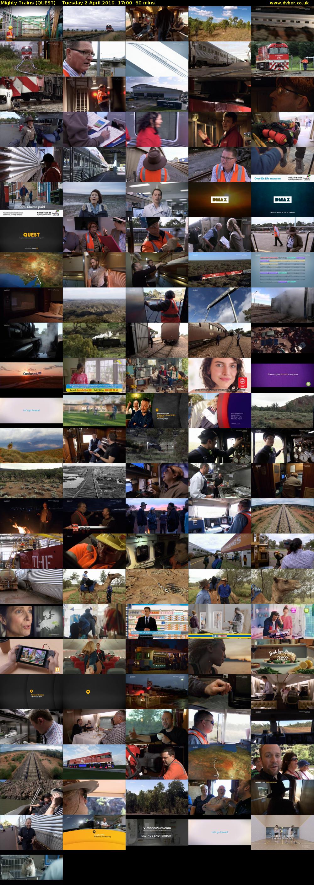 Mighty Trains (QUEST) Tuesday 2 April 2019 17:00 - 18:00