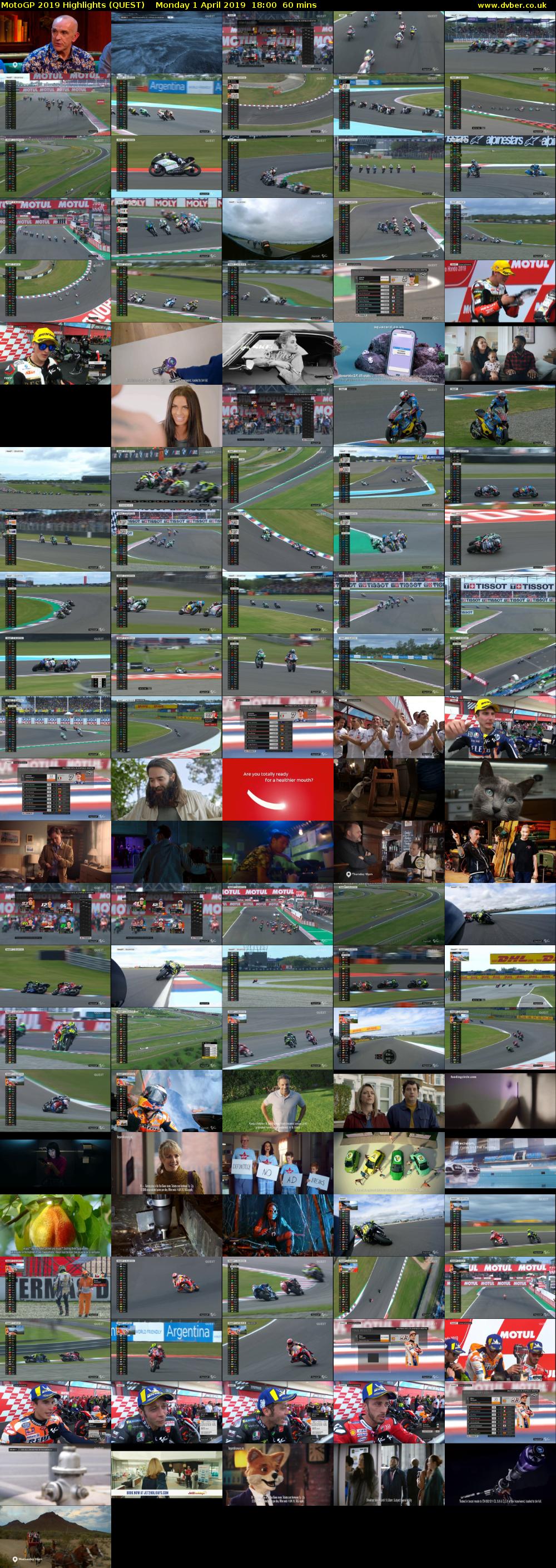 MotoGP 2019 Highlights (QUEST) Monday 1 April 2019 18:00 - 19:00