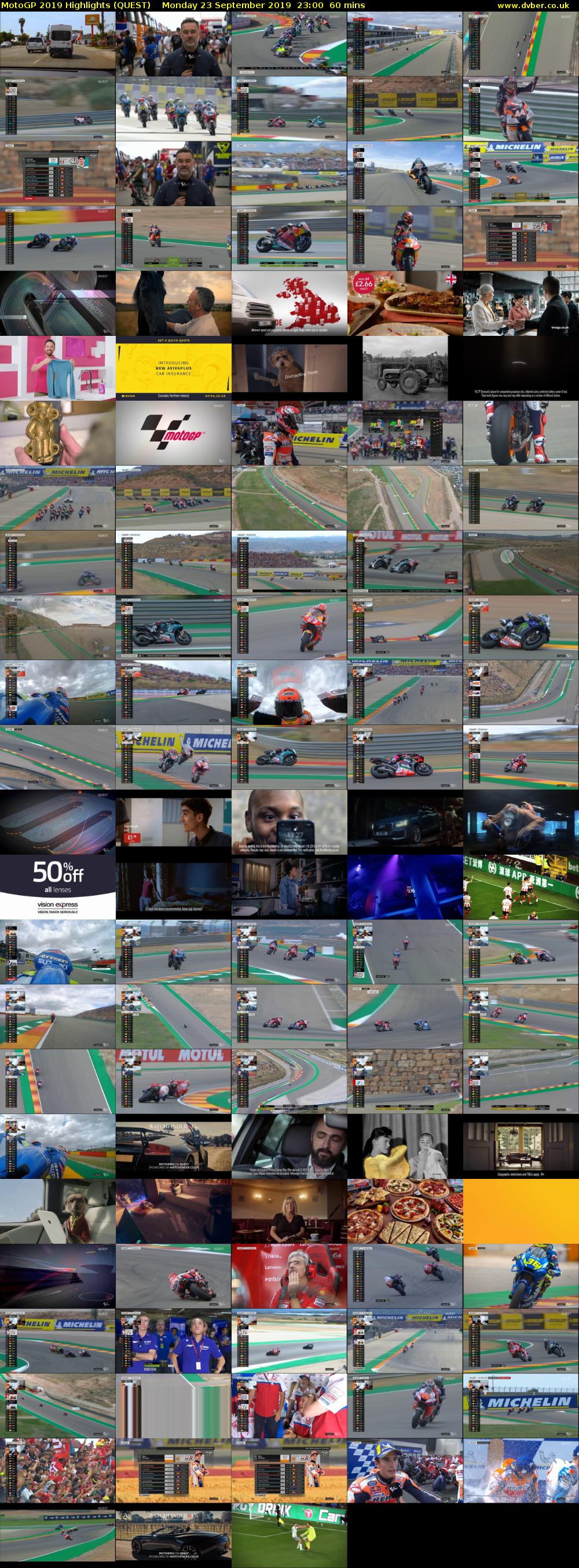 MotoGP 2019 Highlights (QUEST) Monday 23 September 2019 23:00 - 00:00
