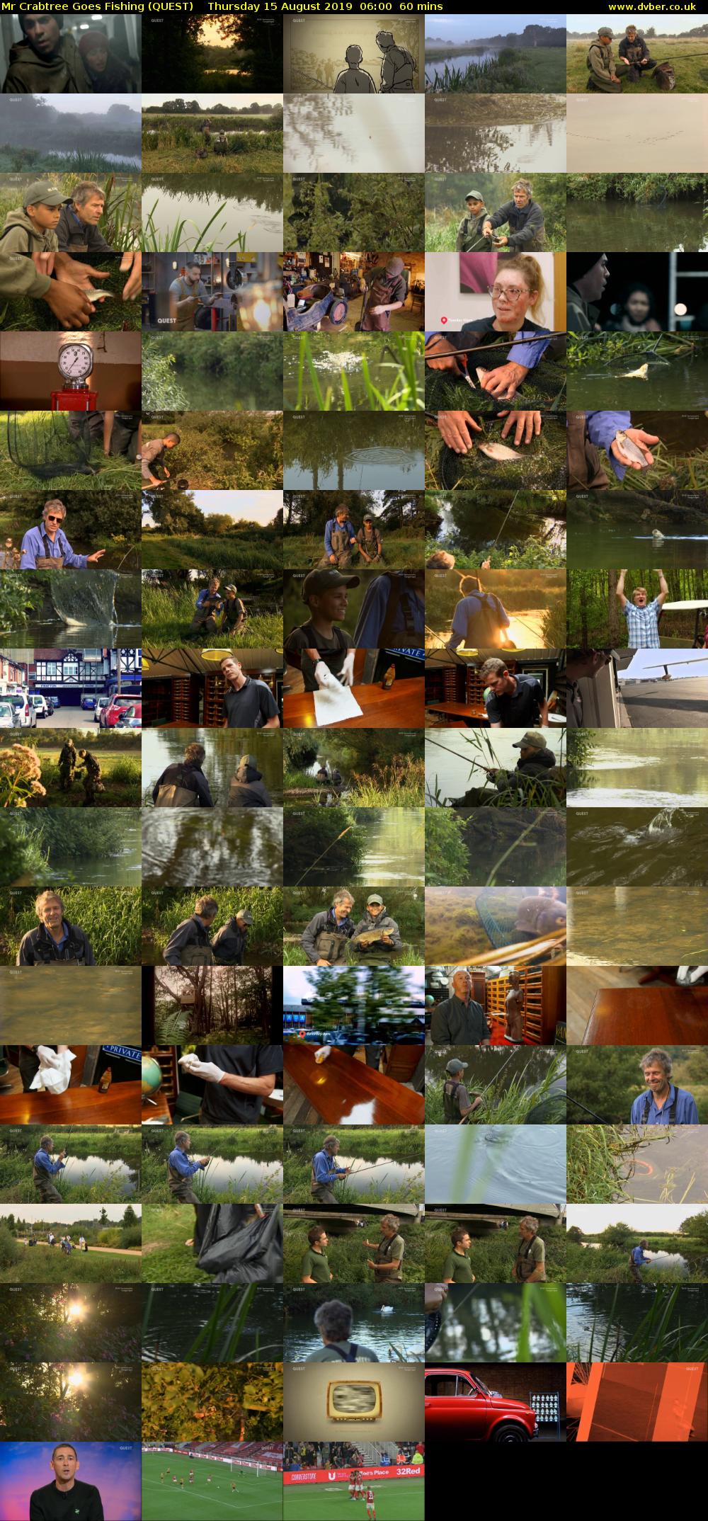 Mr Crabtree Goes Fishing (QUEST) Thursday 15 August 2019 06:00 - 07:00