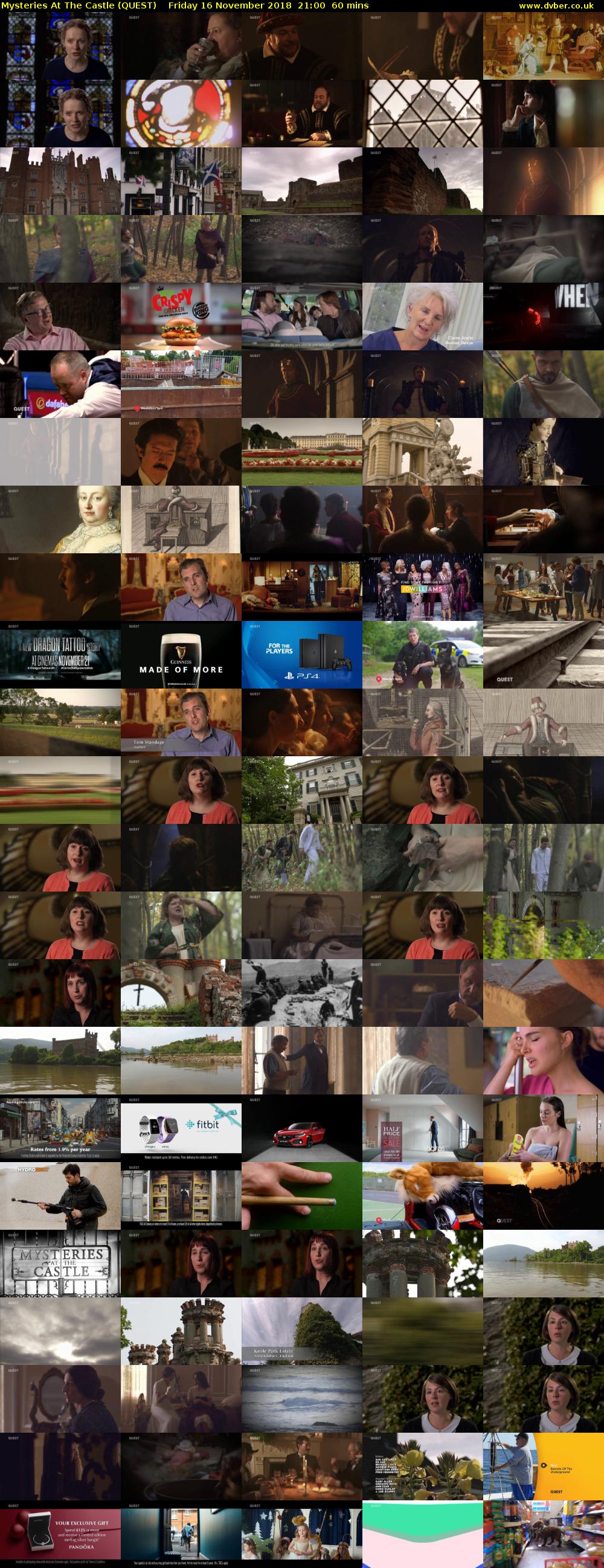 Mysteries At The Castle (QUEST) Friday 16 November 2018 21:00 - 22:00