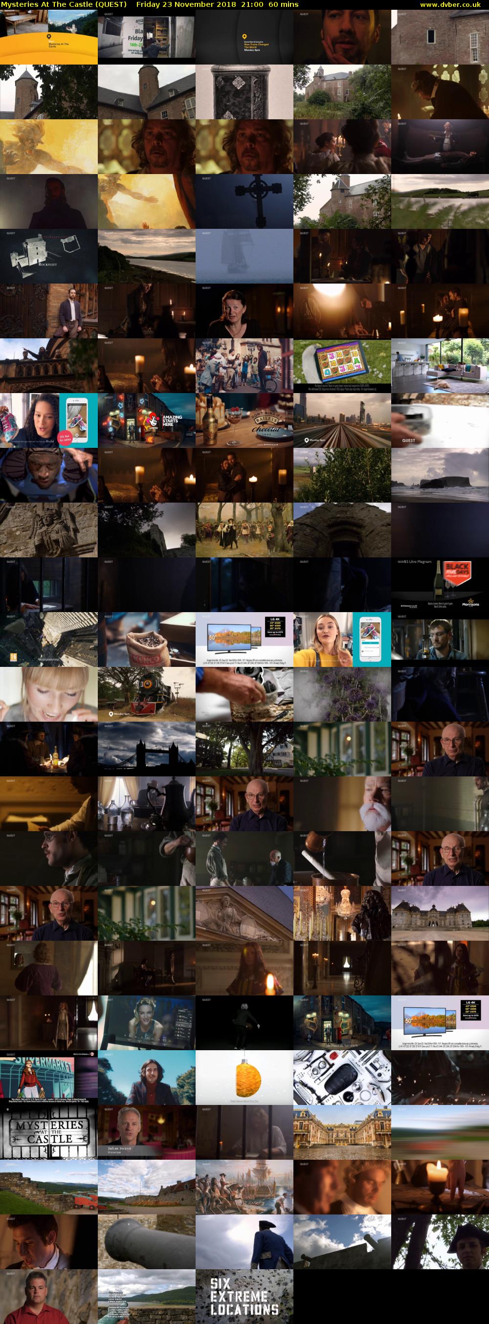 Mysteries At The Castle (QUEST) Friday 23 November 2018 21:00 - 22:00