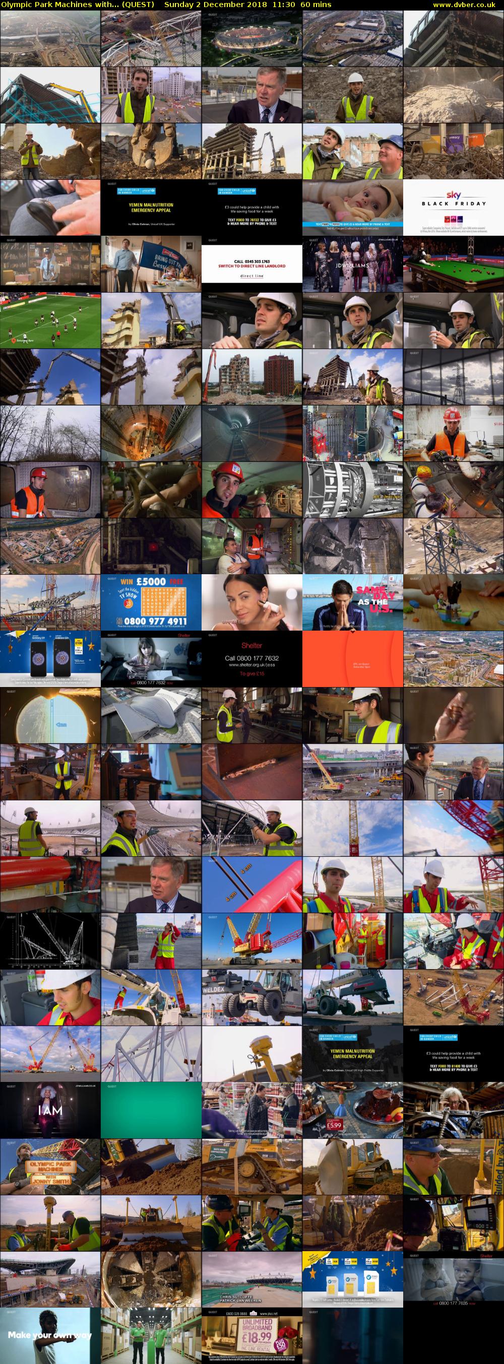 Olympic Park Machines with... (QUEST) Sunday 2 December 2018 11:30 - 12:30