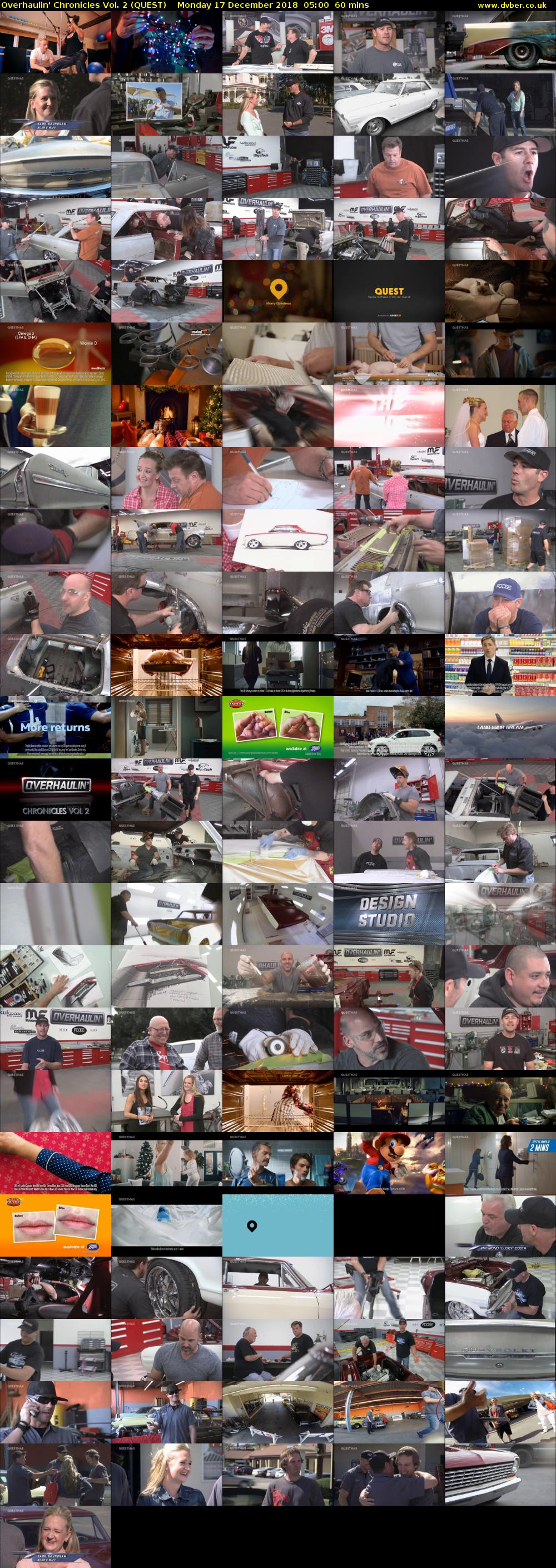 Overhaulin' Chronicles Vol. 2 (QUEST) Monday 17 December 2018 05:00 - 06:00