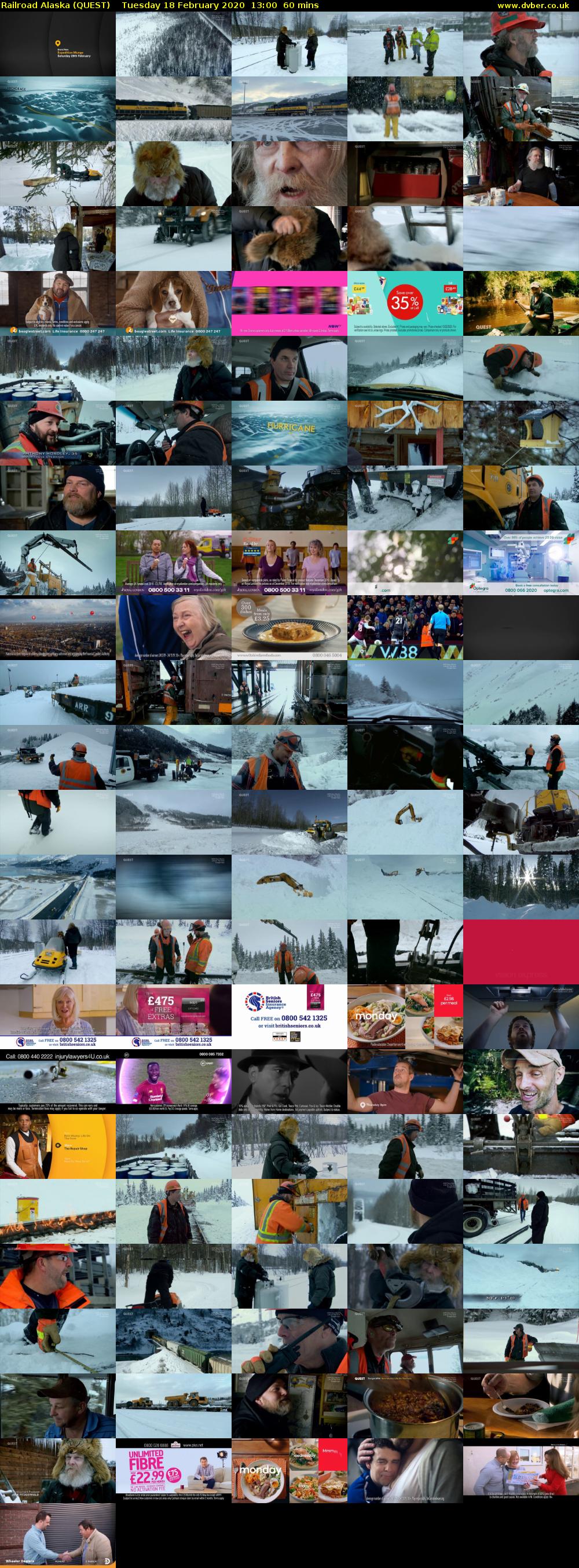 Railroad Alaska (QUEST) Tuesday 18 February 2020 13:00 - 14:00