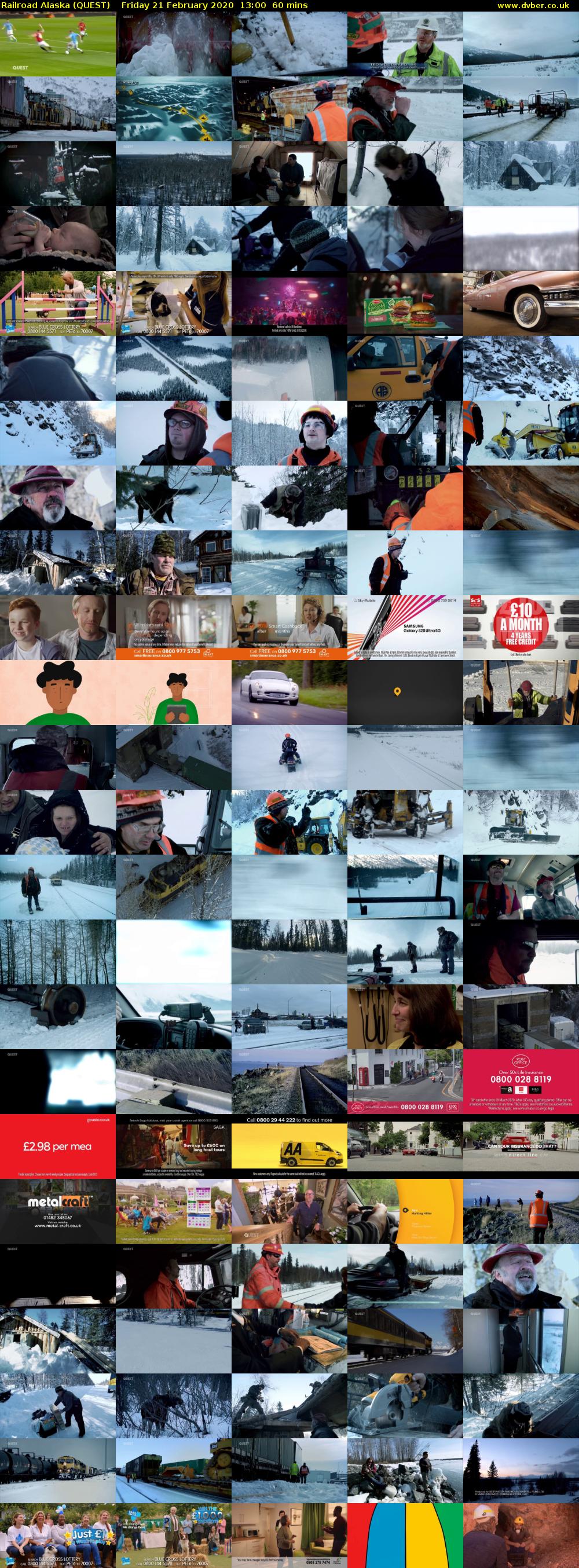 Railroad Alaska (QUEST) Friday 21 February 2020 13:00 - 14:00