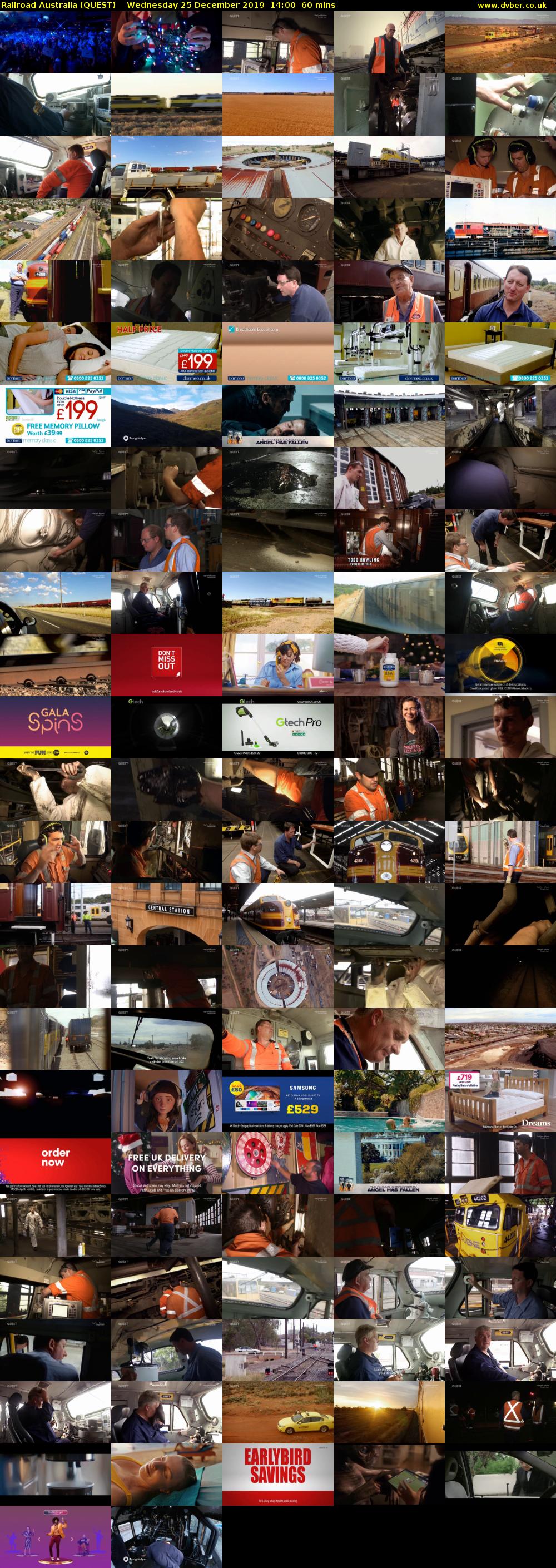 Railroad Australia (QUEST) Wednesday 25 December 2019 14:00 - 15:00