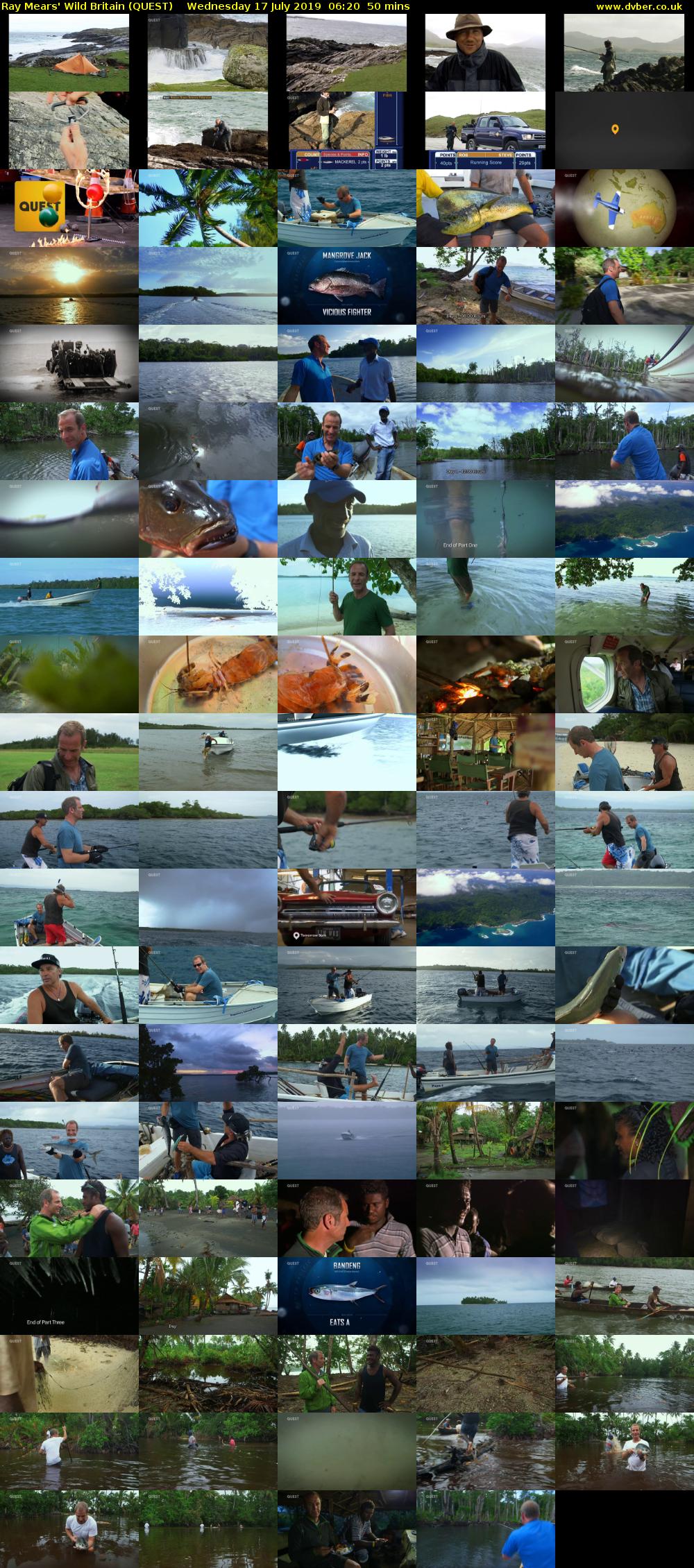 Ray Mears' Wild Britain (QUEST) Wednesday 17 July 2019 06:20 - 07:10