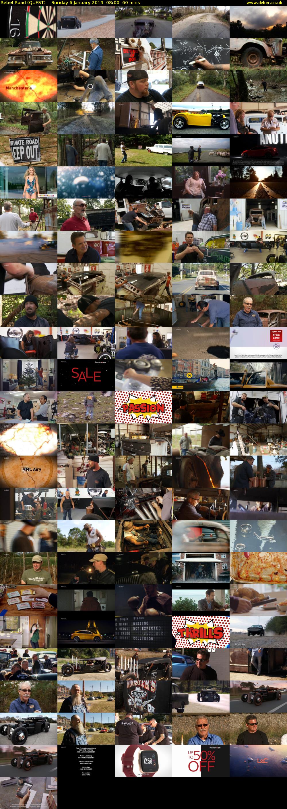 Rebel Road (QUEST) Sunday 6 January 2019 08:00 - 09:00