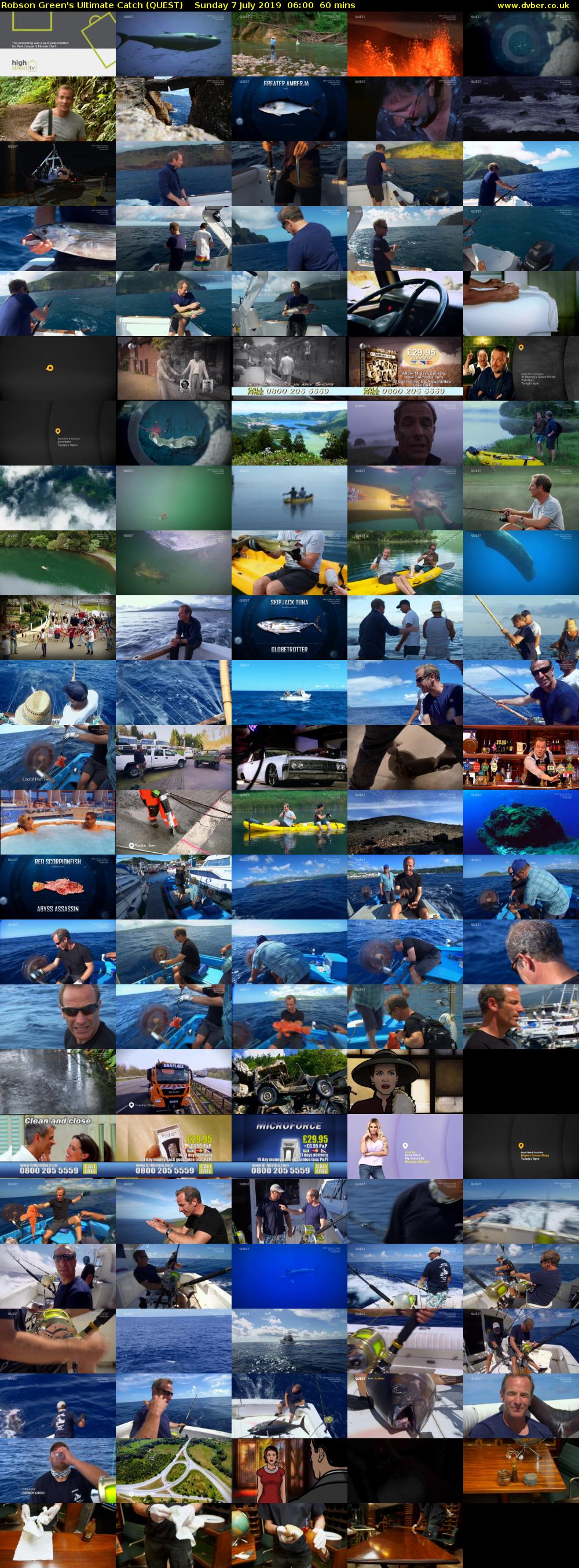 Robson Green's Ultimate Catch (QUEST) Sunday 7 July 2019 06:00 - 07:00