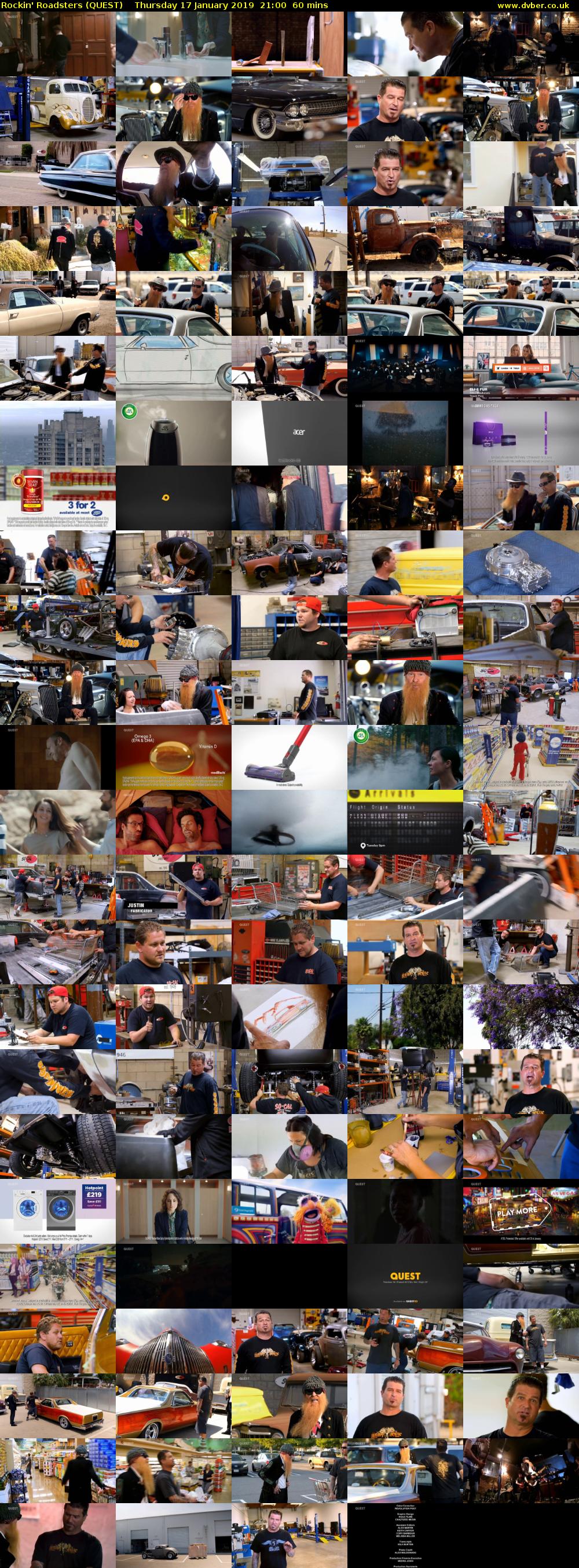 Rockin' Roadsters (QUEST) Thursday 17 January 2019 21:00 - 22:00