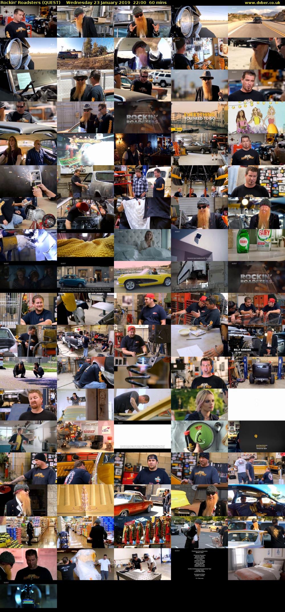 Rockin' Roadsters (QUEST) Wednesday 23 January 2019 22:00 - 23:00