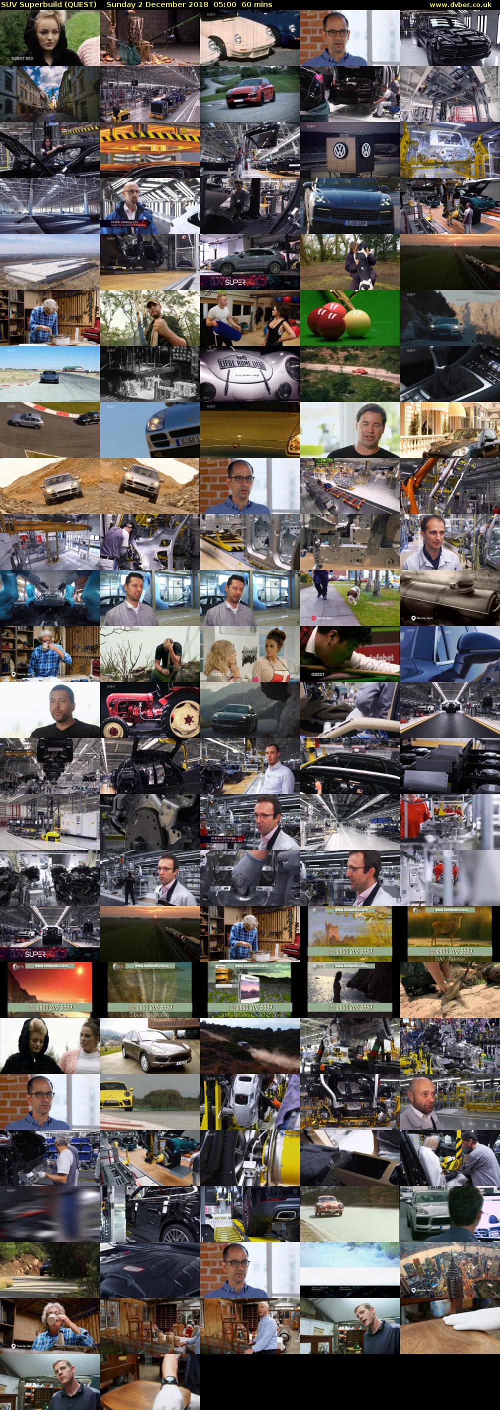 SUV Superbuild (QUEST) Sunday 2 December 2018 05:00 - 06:00