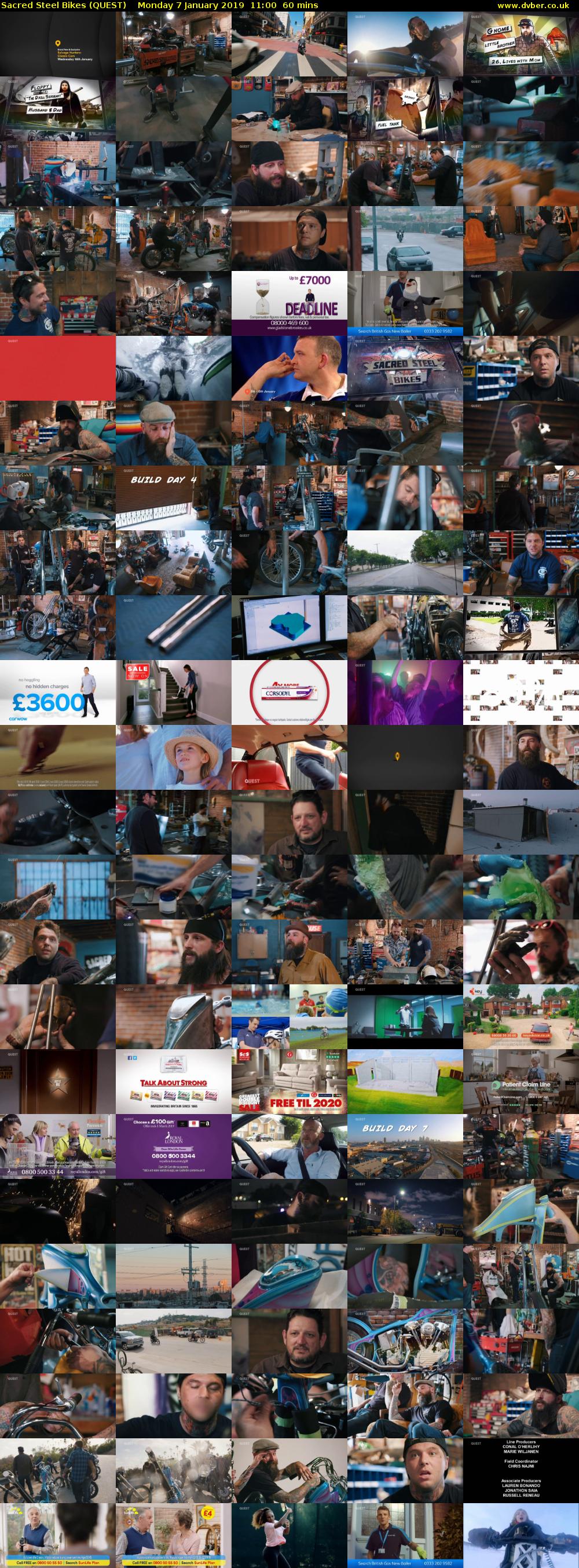 Sacred Steel Bikes (QUEST) Monday 7 January 2019 11:00 - 12:00