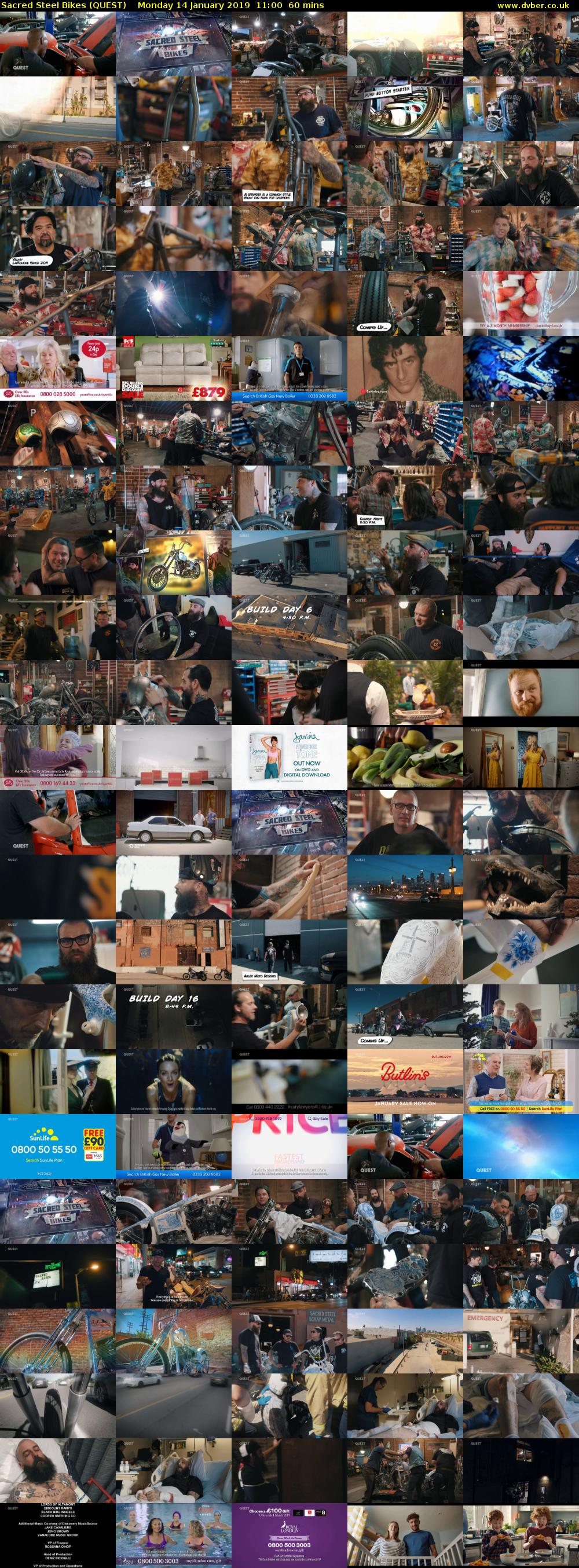 Sacred Steel Bikes (QUEST) Monday 14 January 2019 11:00 - 12:00