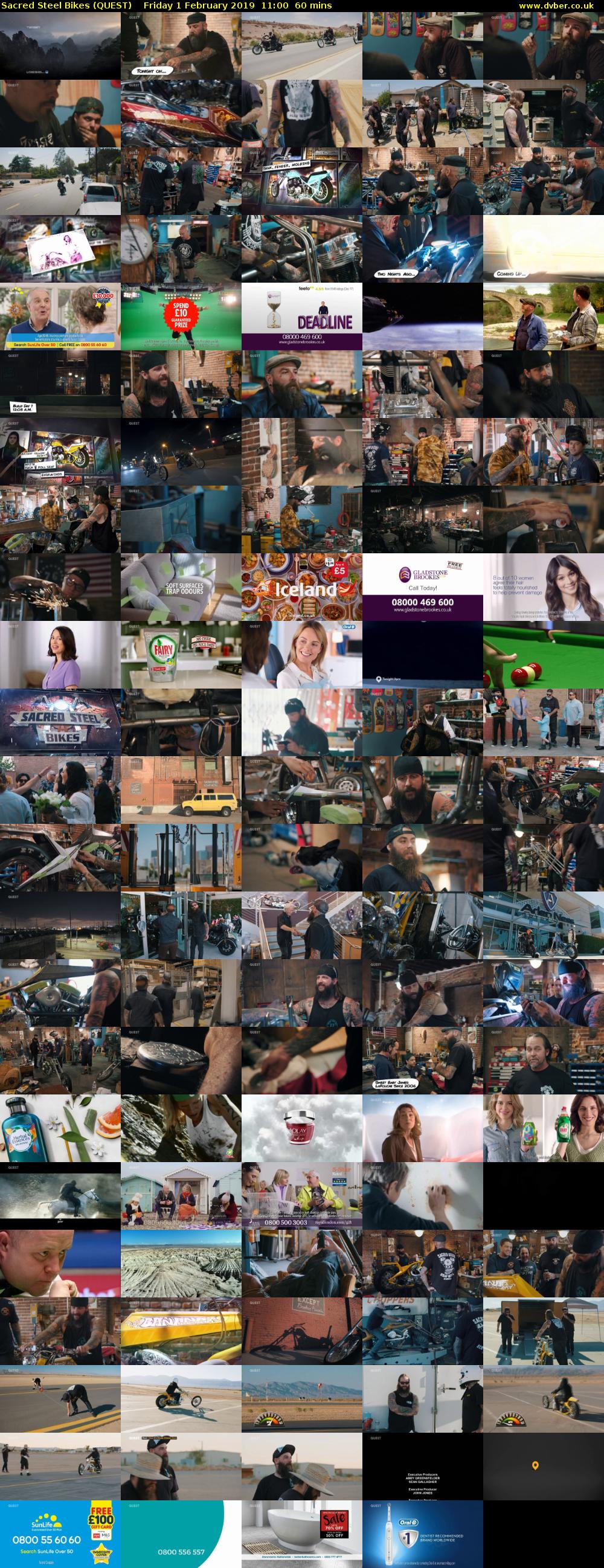 Sacred Steel Bikes (QUEST) Friday 1 February 2019 11:00 - 12:00