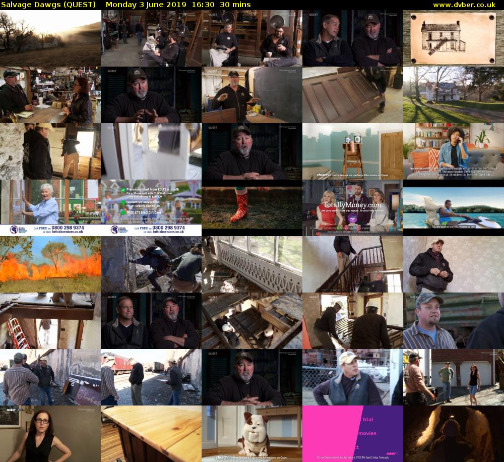 Salvage Dawgs (QUEST) Monday 3 June 2019 16:30 - 17:00