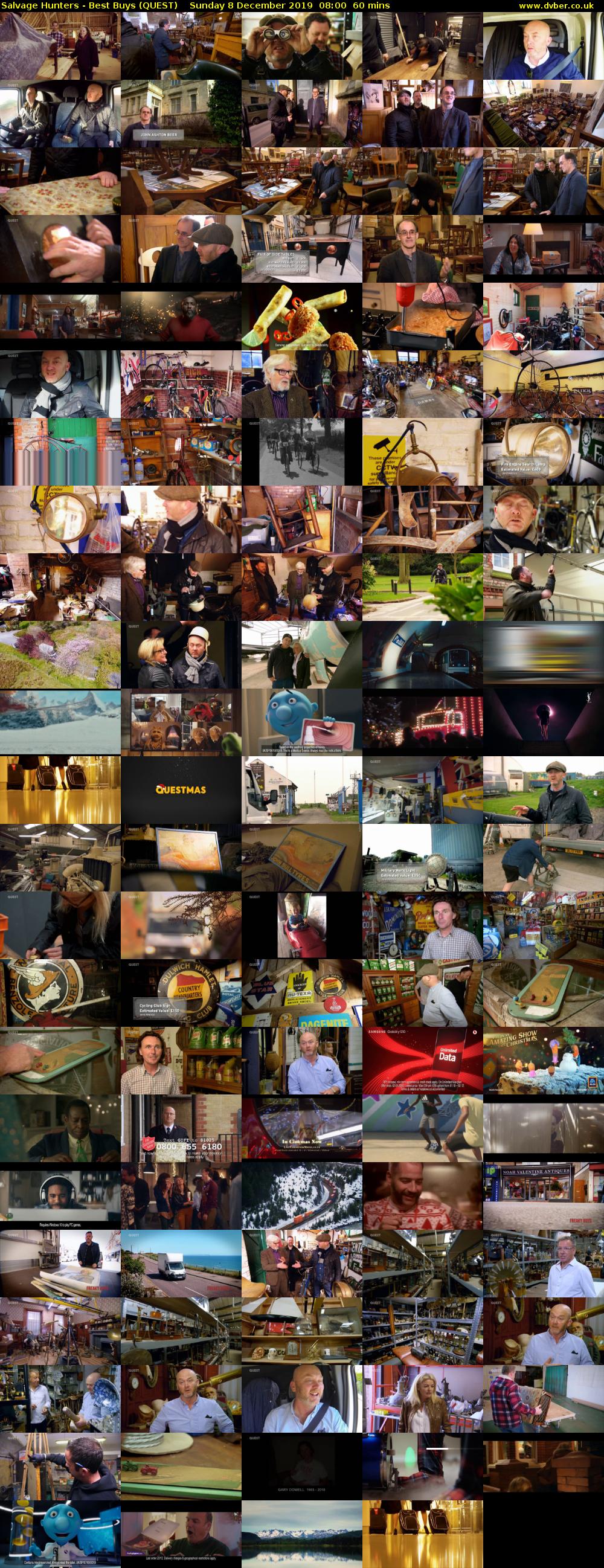 Salvage Hunters - Best Buys (QUEST) Sunday 8 December 2019 08:00 - 09:00