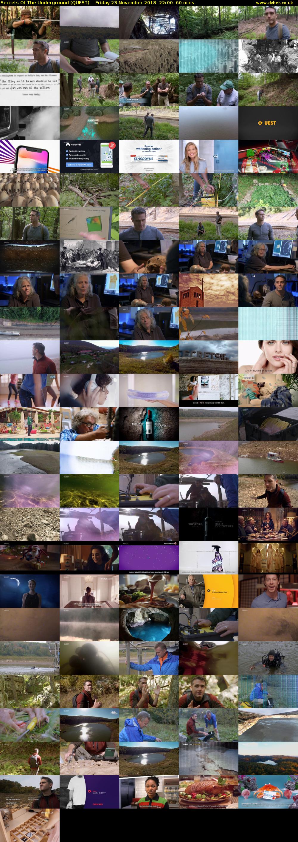 Secrets Of The Underground (QUEST) Friday 23 November 2018 22:00 - 23:00