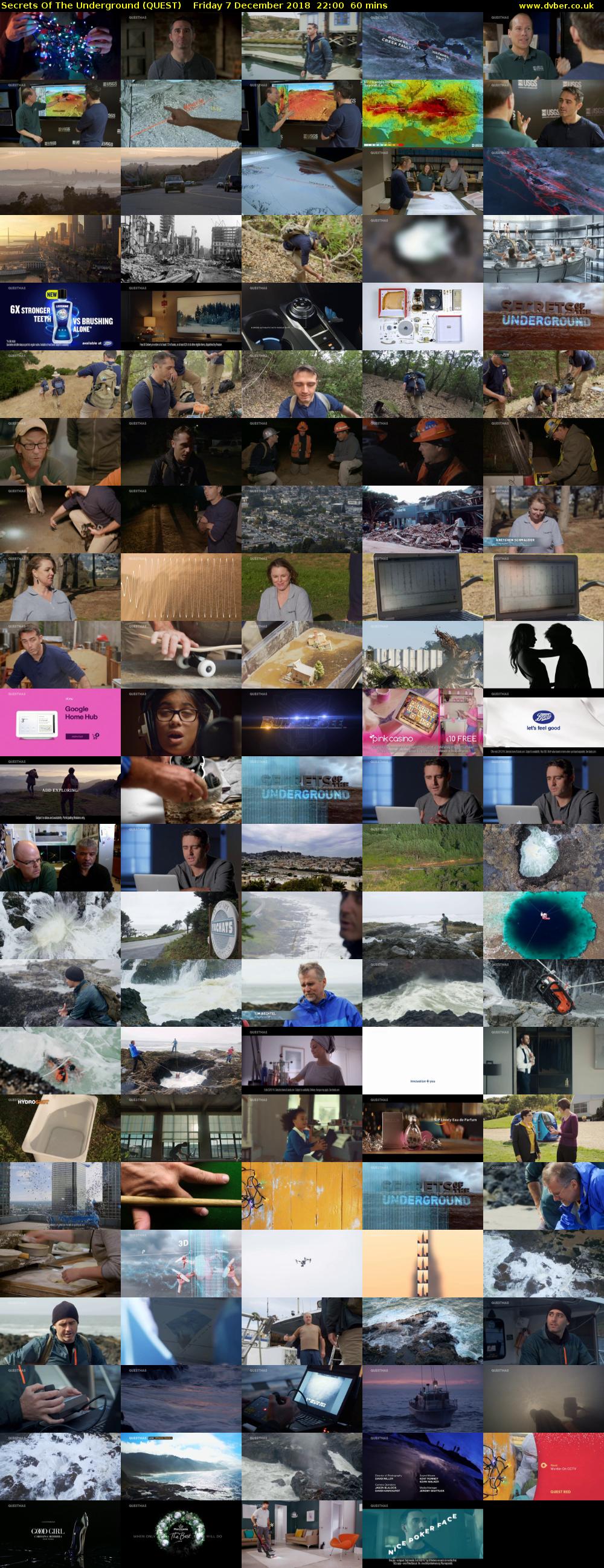 Secrets Of The Underground (QUEST) Friday 7 December 2018 22:00 - 23:00