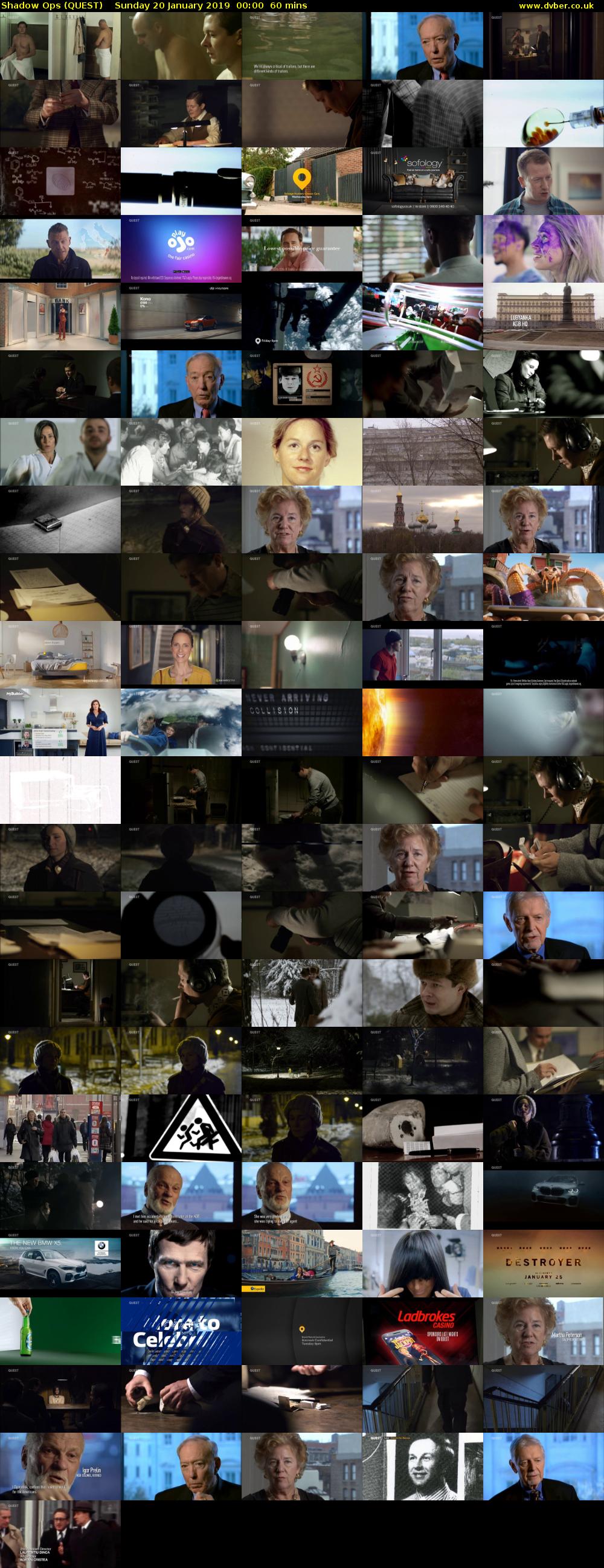 Shadow Ops (QUEST) Sunday 20 January 2019 00:00 - 01:00