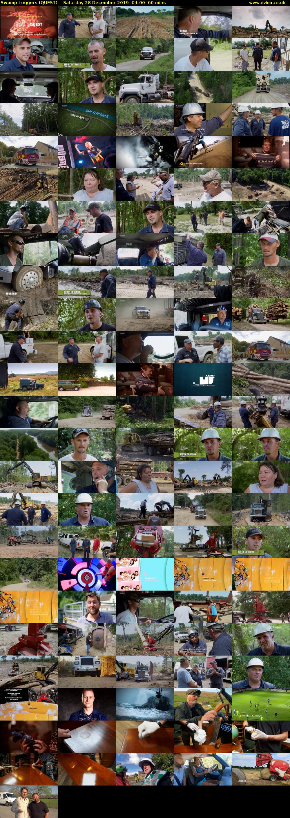 Swamp Loggers (QUEST) Saturday 28 December 2019 04:00 - 05:00