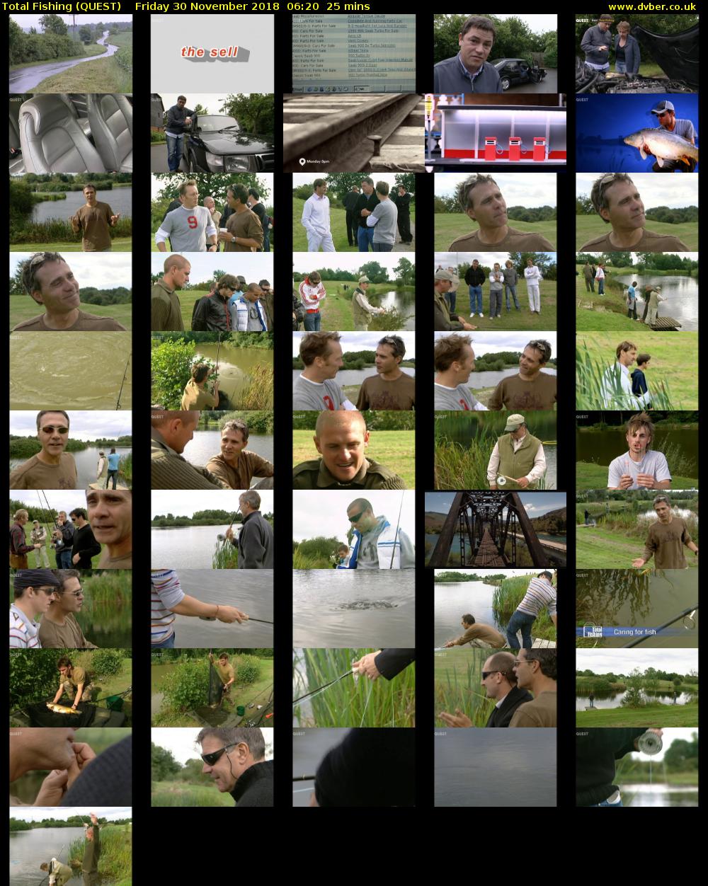 Total Fishing (QUEST) Friday 30 November 2018 06:20 - 06:45