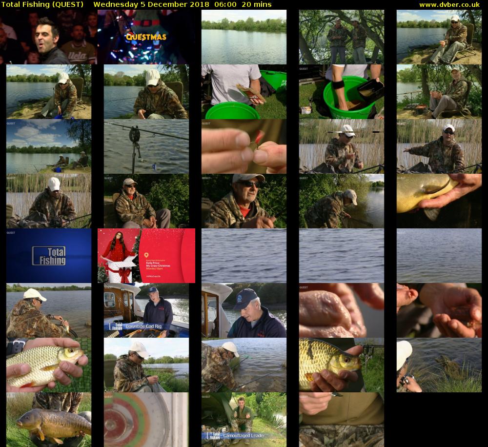 Total Fishing (QUEST) Wednesday 5 December 2018 06:00 - 06:20