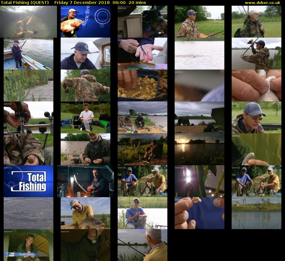 Total Fishing (QUEST) Friday 7 December 2018 06:00 - 06:20