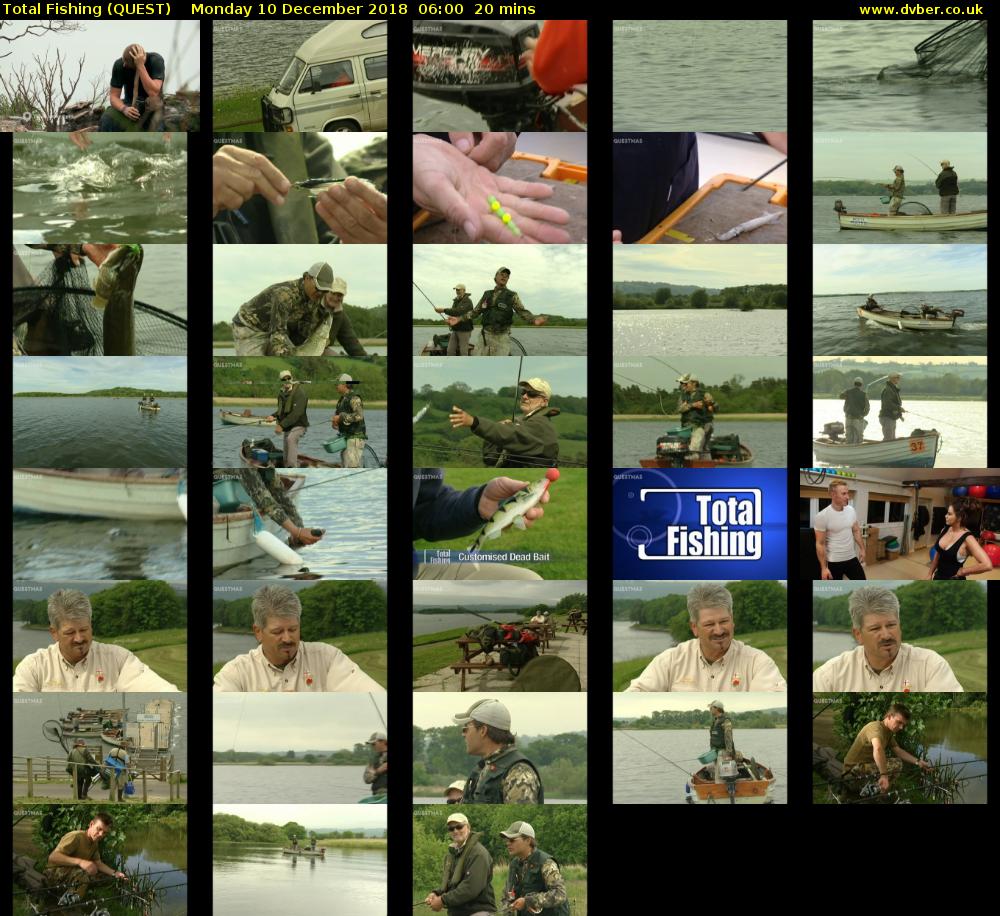 Total Fishing (QUEST) Monday 10 December 2018 06:00 - 06:20