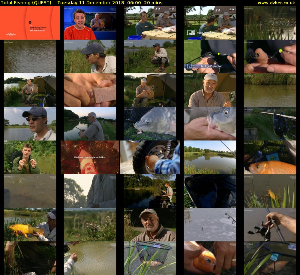 Total Fishing (QUEST) Tuesday 11 December 2018 06:00 - 06:20