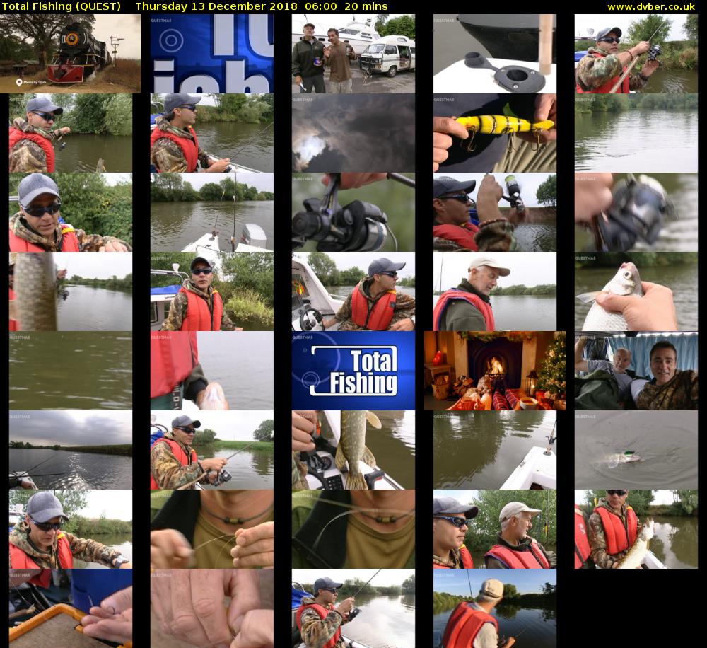 Total Fishing (QUEST) Thursday 13 December 2018 06:00 - 06:20