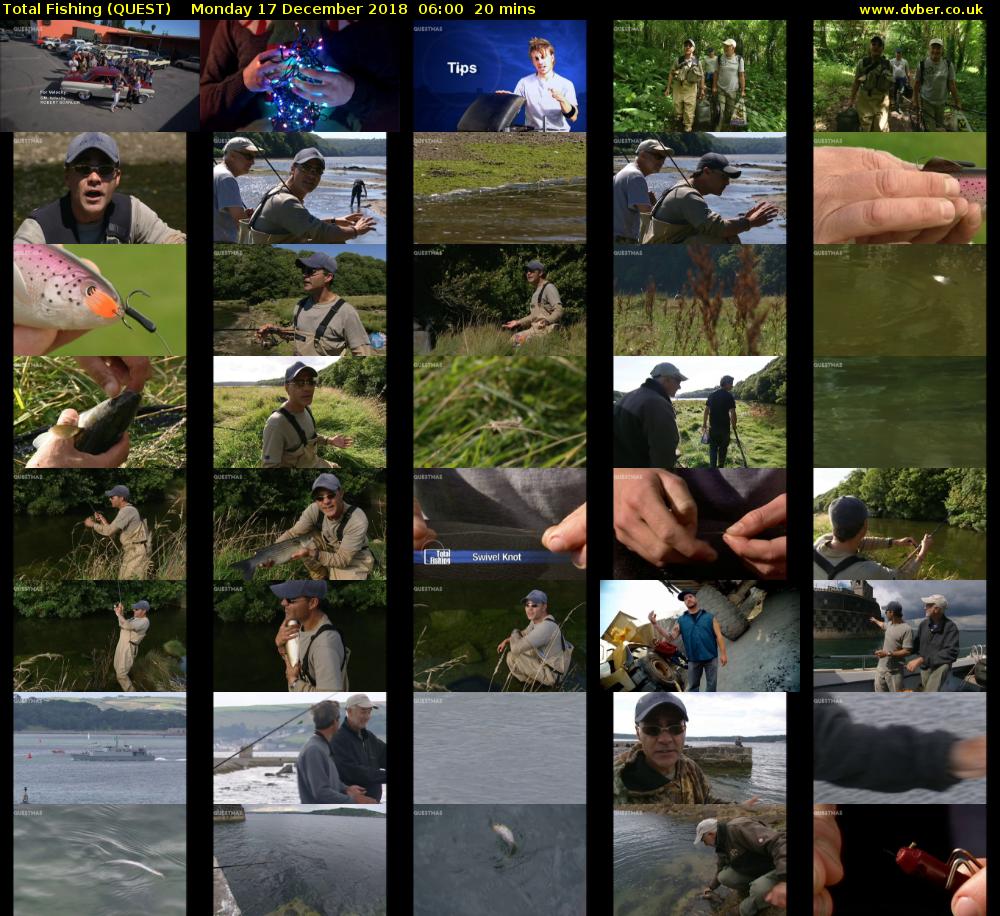 Total Fishing (QUEST) Monday 17 December 2018 06:00 - 06:20