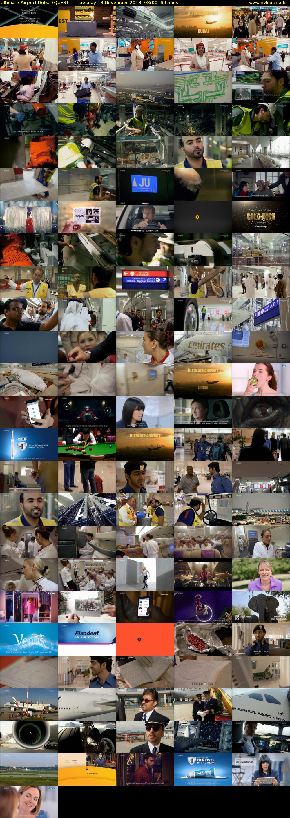 Ultimate Airport Dubai (QUEST) Tuesday 13 November 2018 08:00 - 09:00