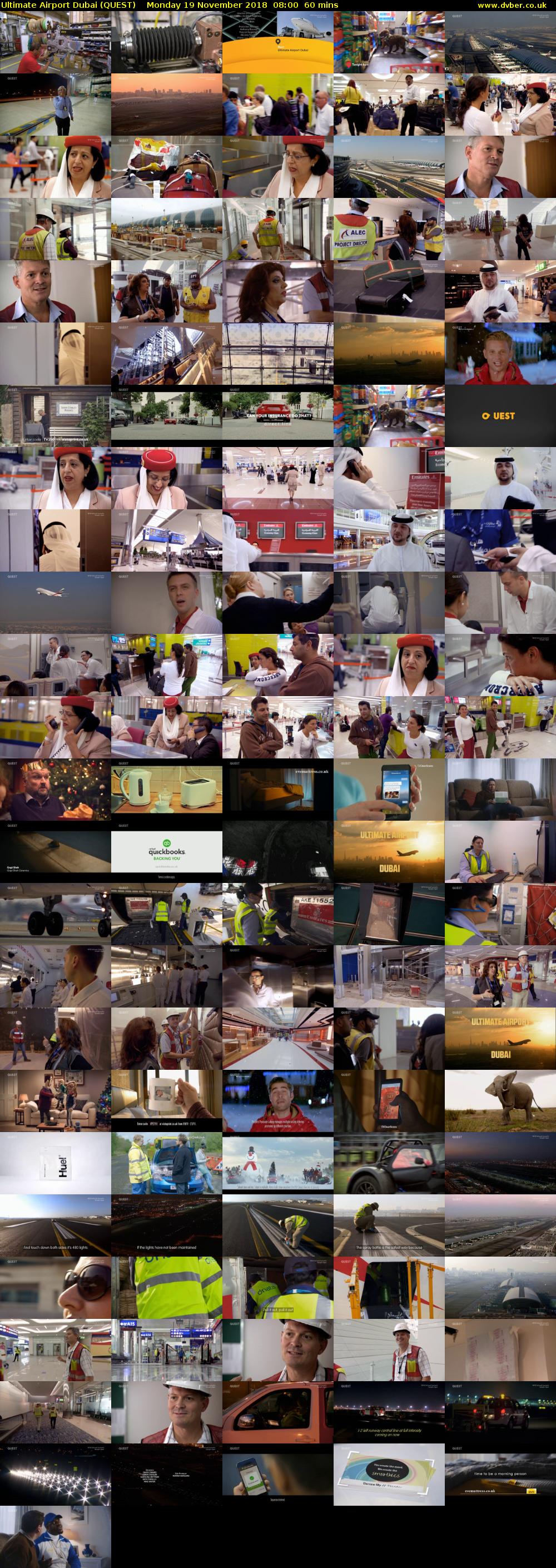Ultimate Airport Dubai (QUEST) Monday 19 November 2018 08:00 - 09:00