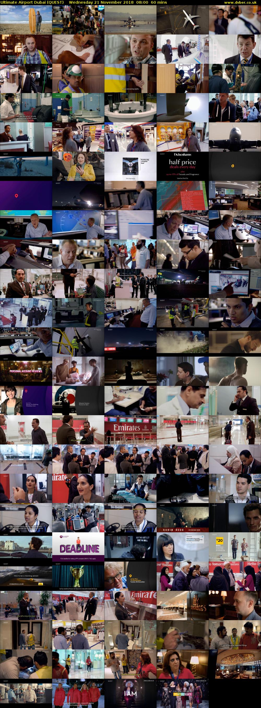 Ultimate Airport Dubai (QUEST) Wednesday 21 November 2018 08:00 - 09:00