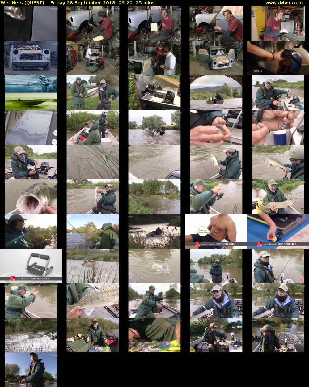 Wet Nets (QUEST) Friday 28 September 2018 06:20 - 06:45