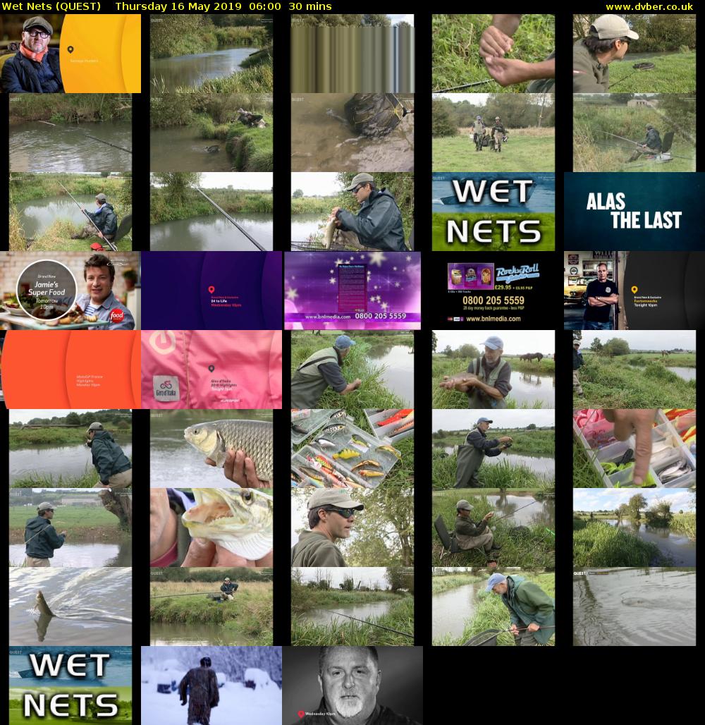 Wet Nets (QUEST) Thursday 16 May 2019 06:00 - 06:30