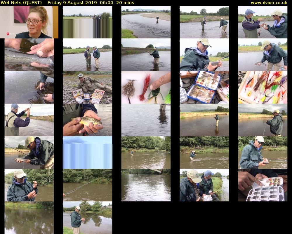 Wet Nets (QUEST) Friday 9 August 2019 06:00 - 06:20