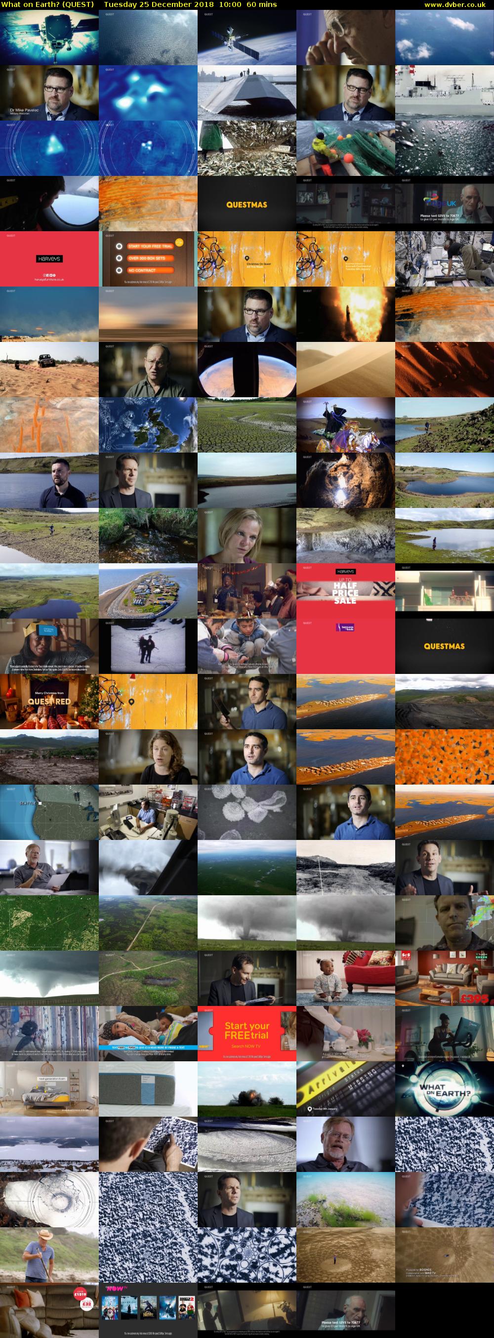 What on Earth? (QUEST) Tuesday 25 December 2018 10:00 - 11:00